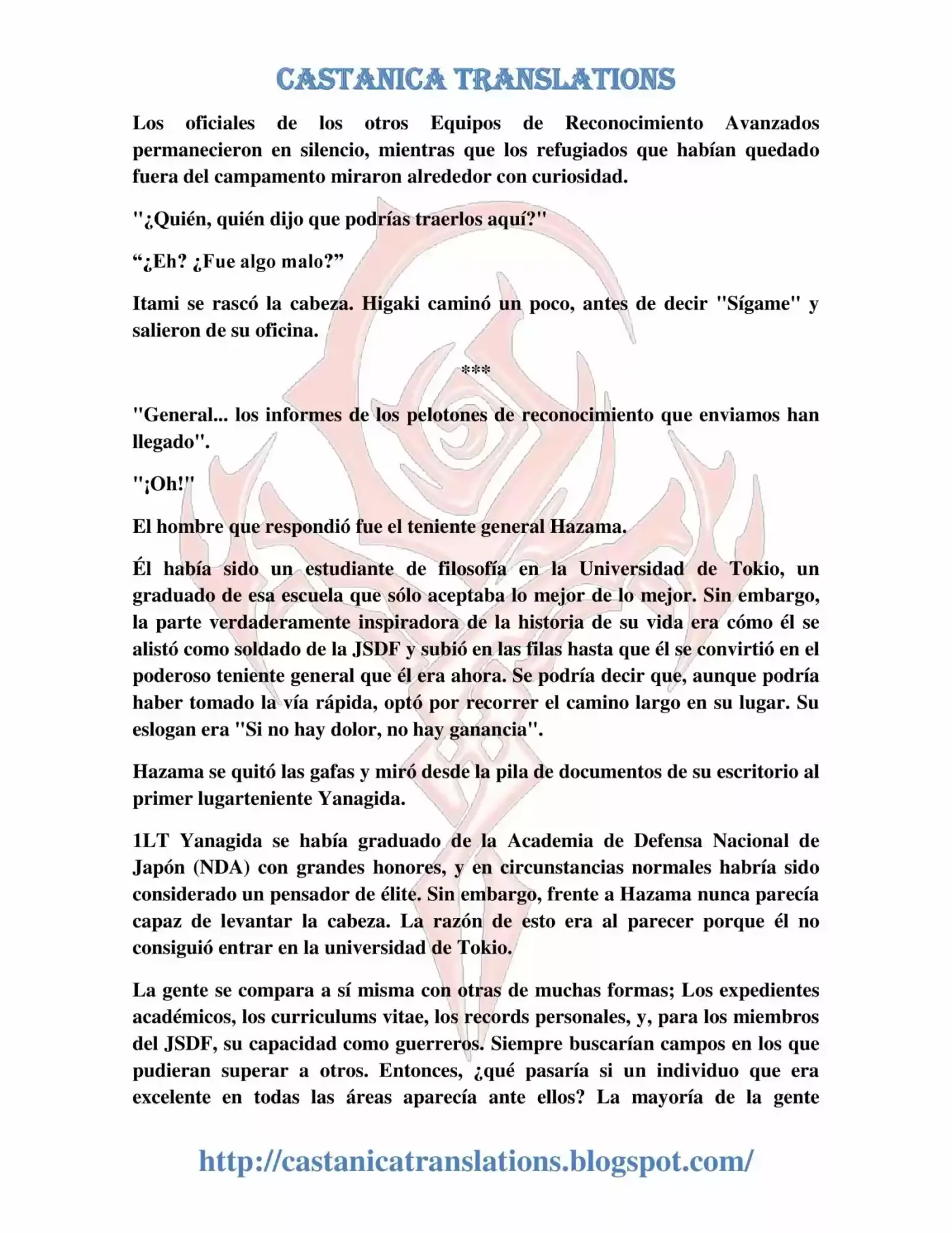Gate: Jieitai Kanochi Nite, Kaku Tatakaeri (Novela) - Capítulo 6 - Página 5 - LectorTMOo