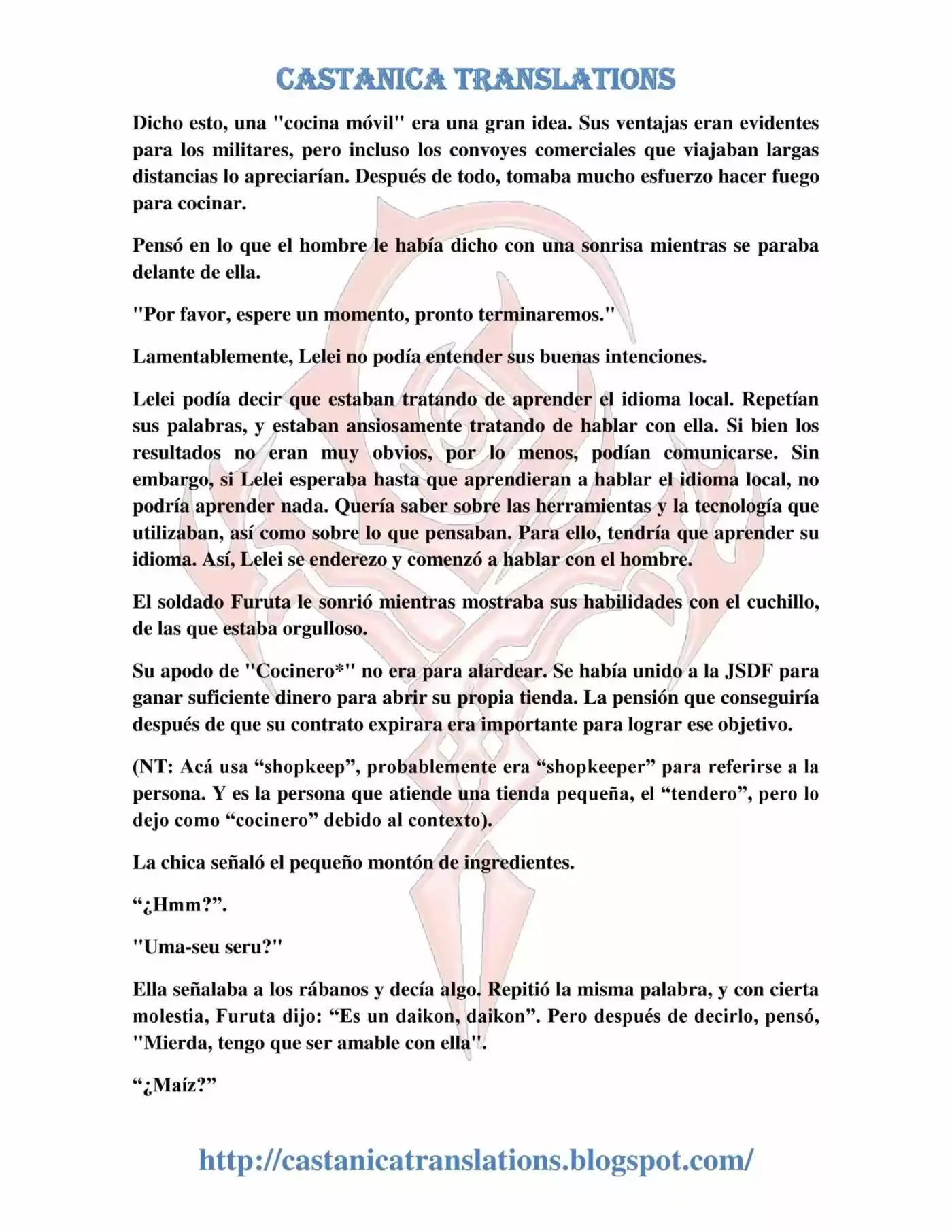 Gate: Jieitai Kanochi Nite, Kaku Tatakaeri (Novela) - Capítulo 6 - Página 18 - LectorTMOo
