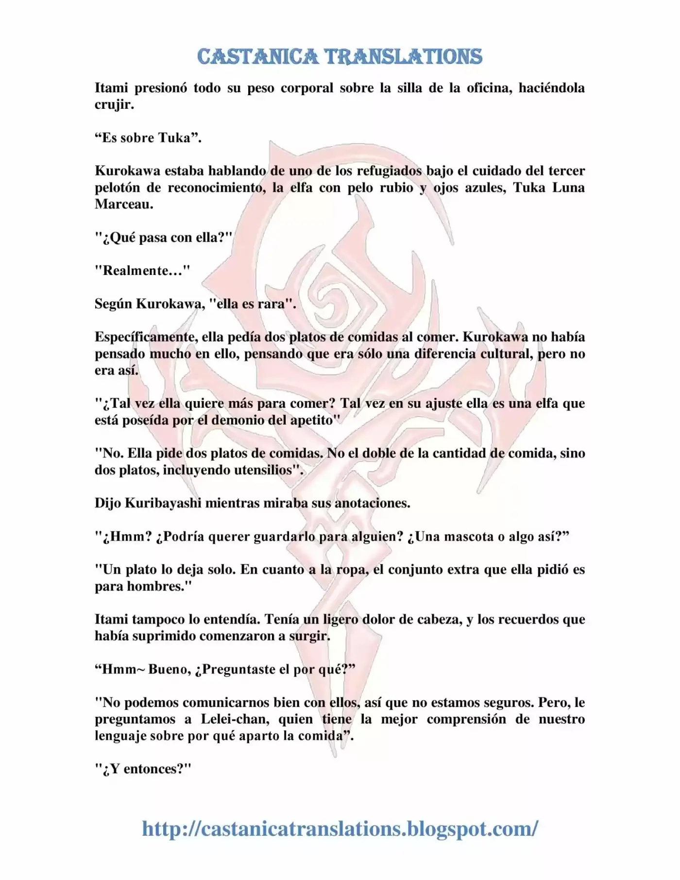 Gate: Jieitai Kanochi Nite, Kaku Tatakaeri (Novela) - Capítulo 8 - Página 5 - LectorTMOo
