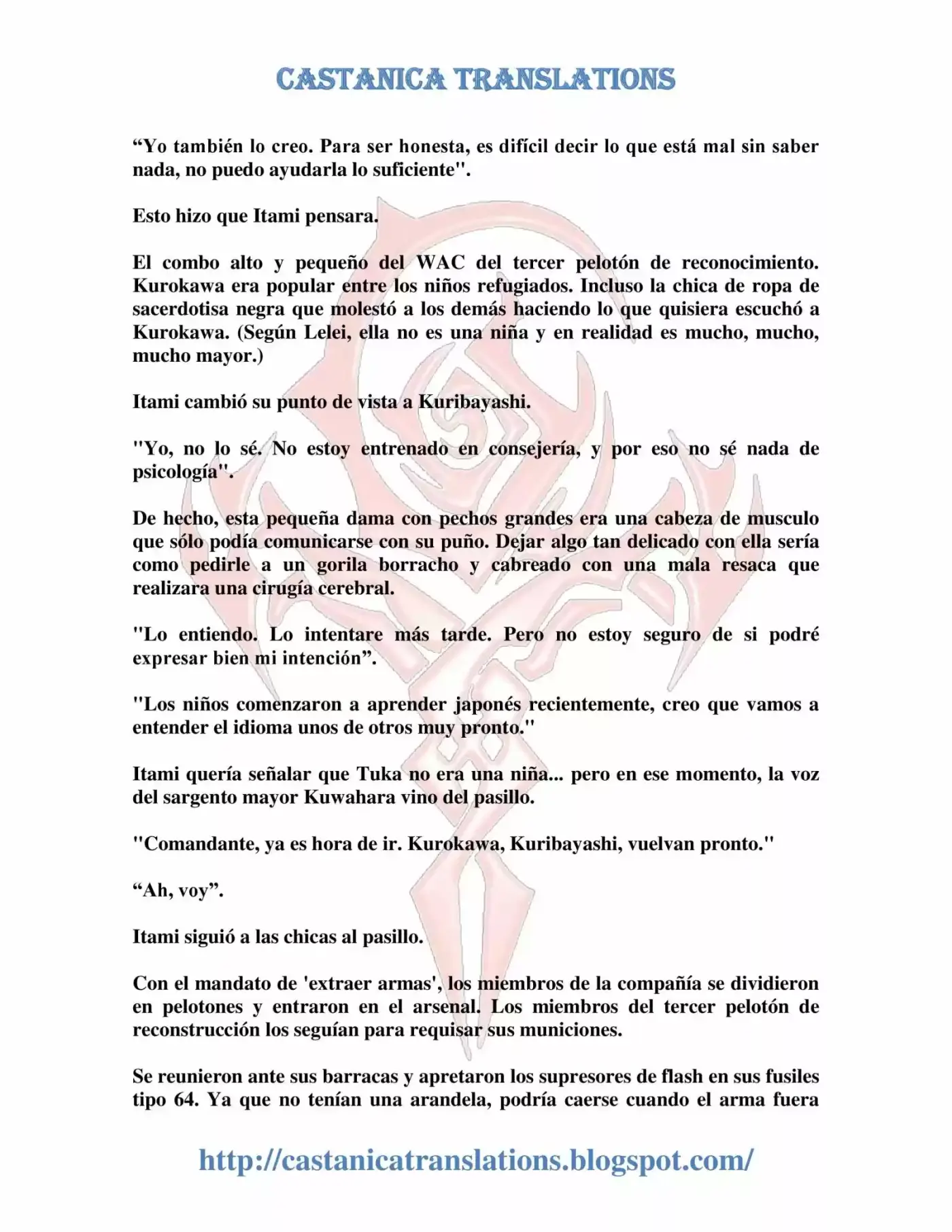 Gate: Jieitai Kanochi Nite, Kaku Tatakaeri (Novela) - Capítulo 8 - Página 7 - LectorTMOo