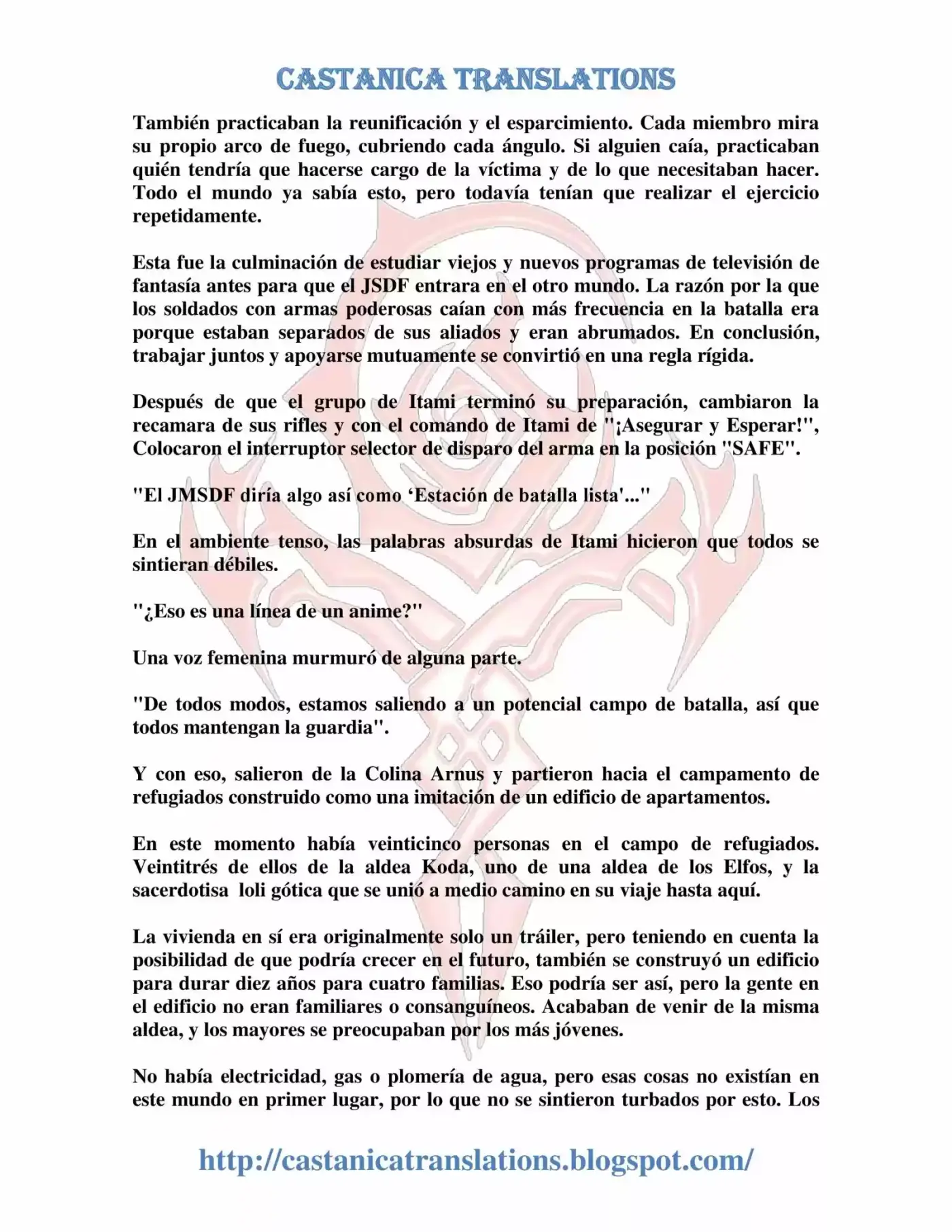 Gate: Jieitai Kanochi Nite, Kaku Tatakaeri (Novela) - Capítulo 8 - Página 9 - LectorTMOo