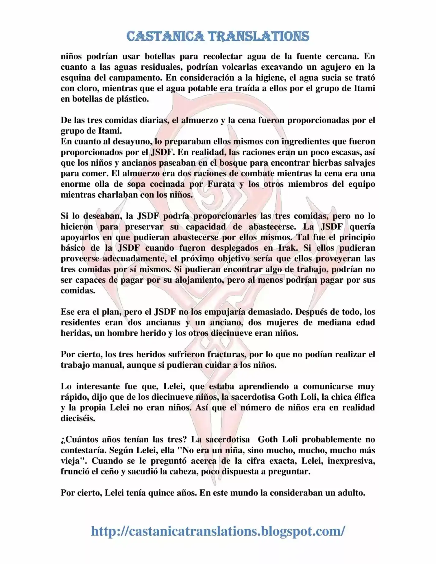 Gate: Jieitai Kanochi Nite, Kaku Tatakaeri (Novela) - Capítulo 8 - Página 10 - LectorTMOo