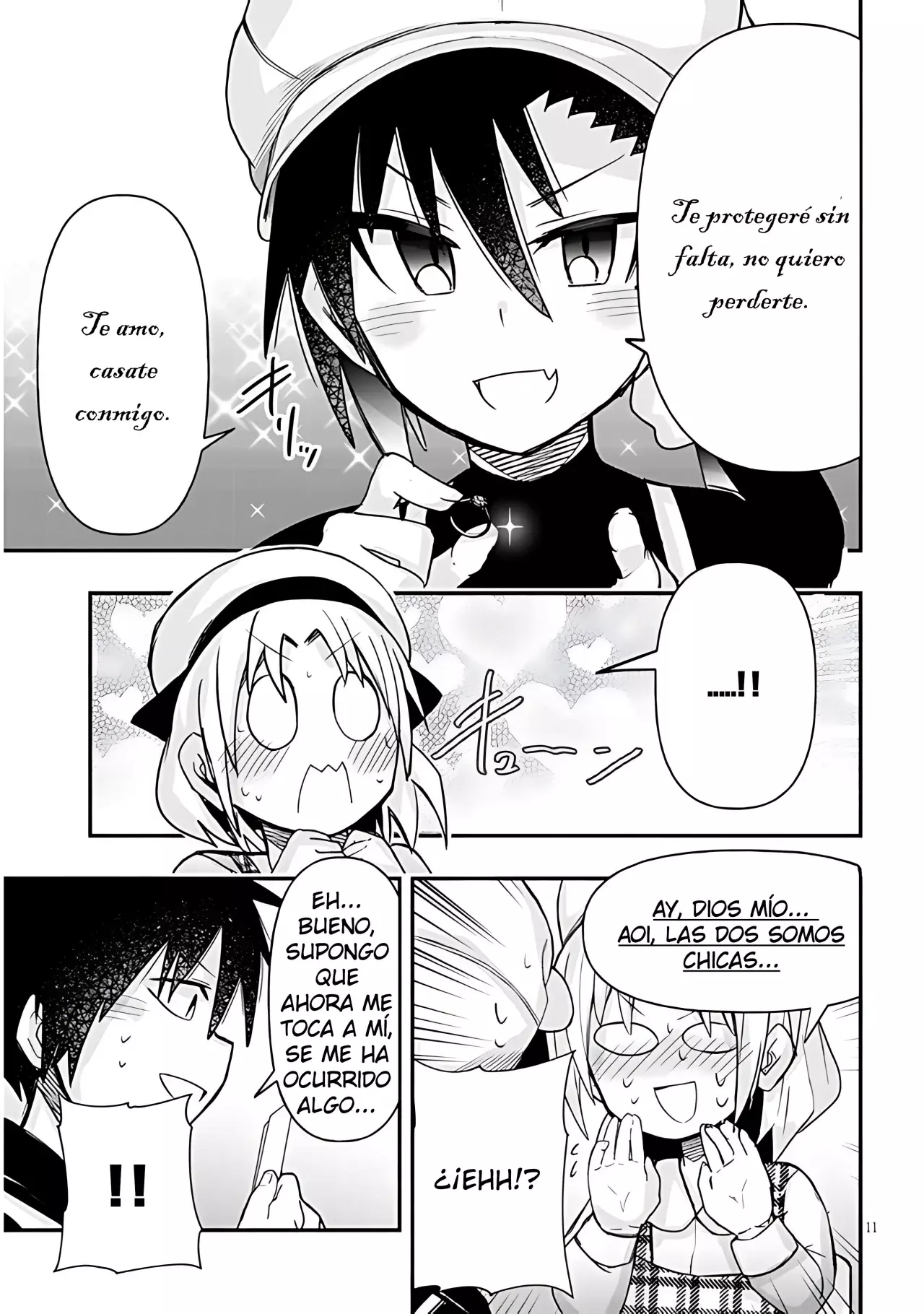 Geesen Shoujo To Ibunka Kouryuu - Capítulo 57 - Página 12 - LectorTMOo