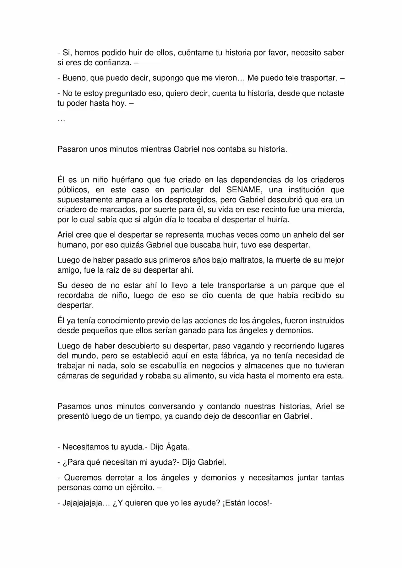 Generación Z: El Despertar (Novela) - Capítulo 15 - Página 4 - LectorTMOo