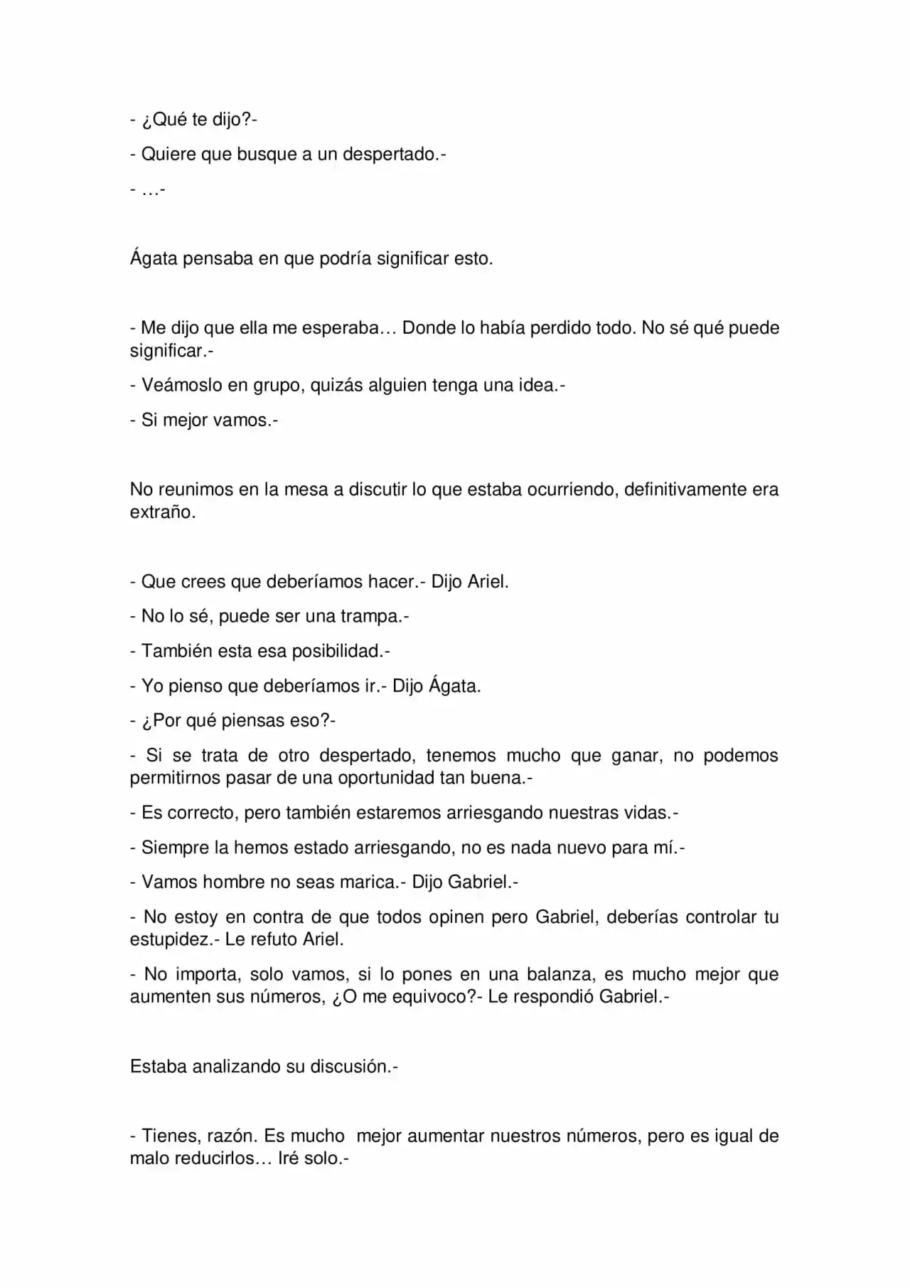 Generación Z: El Despertar (Novela) - Capítulo 22 - Página 6 - LectorTMOo