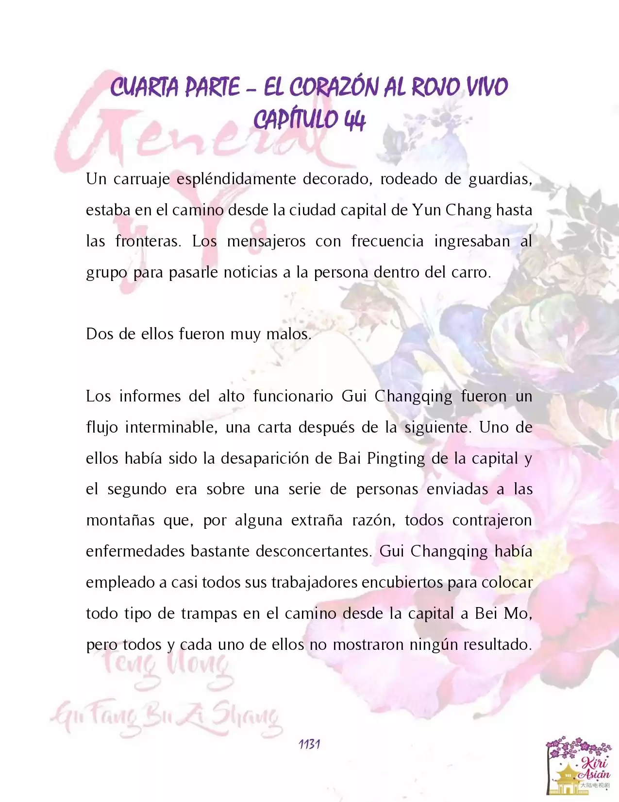 General Y Yo (Novela) - Capítulo 44 - Página 31 - LectorTMOo