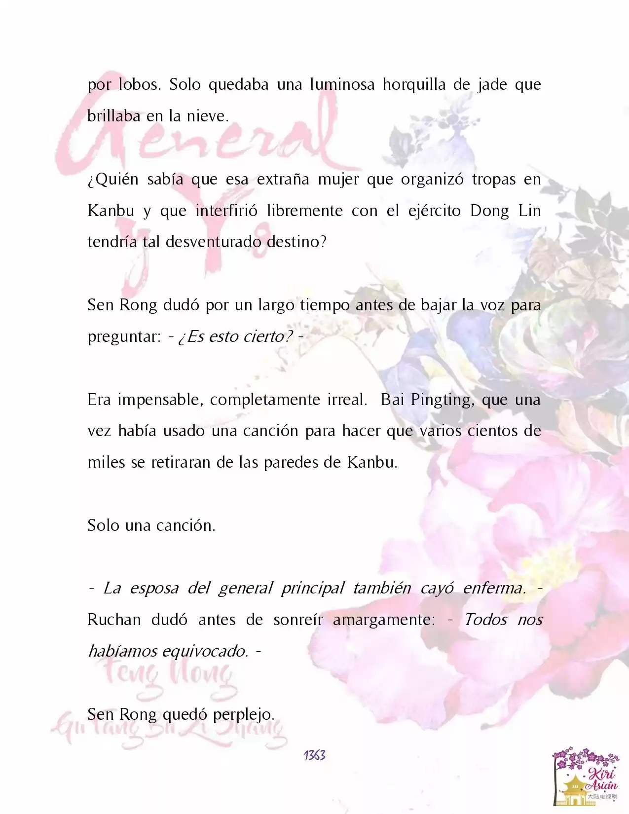 General Y Yo (Novela) - Capítulo 50 - Página 4 - LectorTMOo
