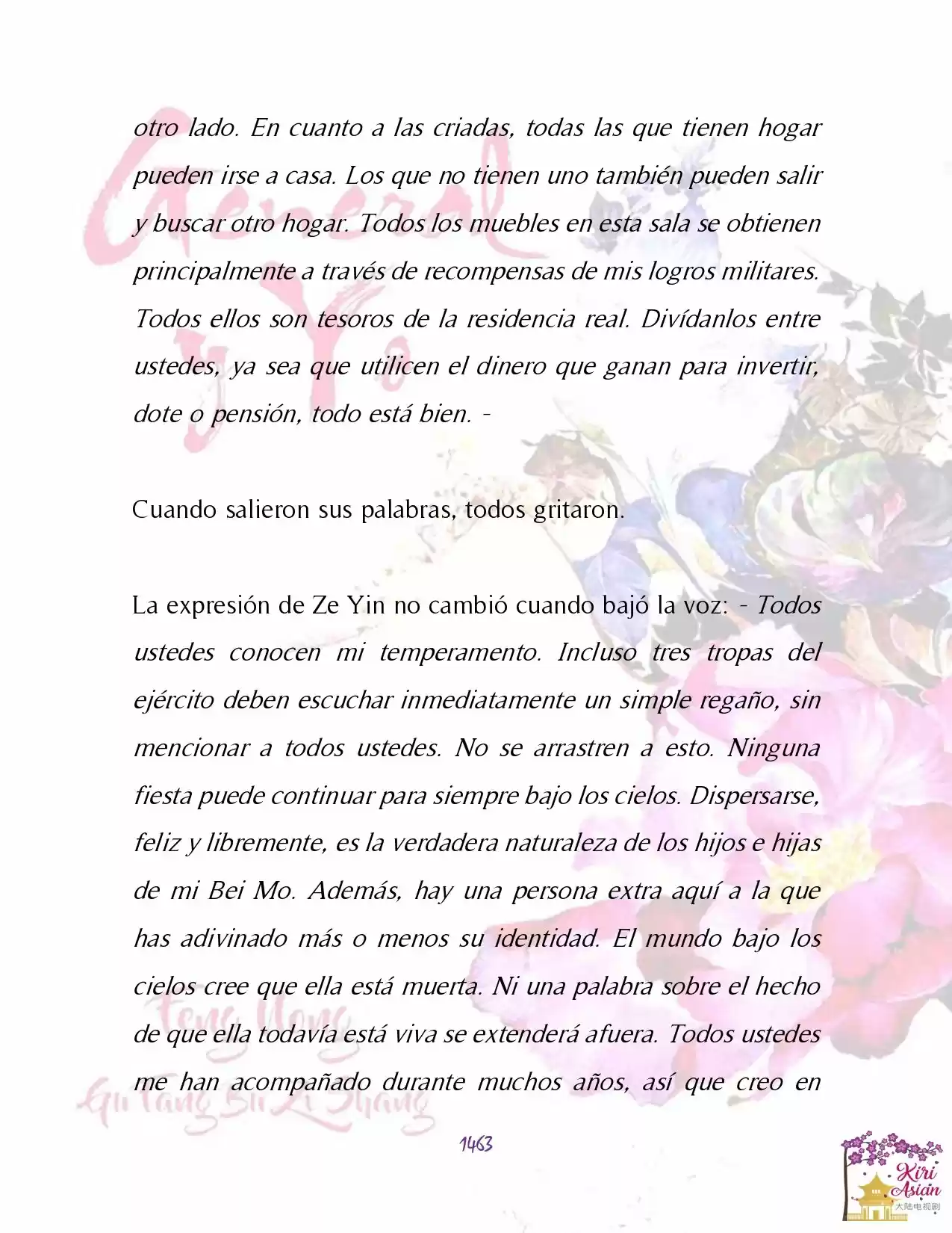 General Y Yo (Novela) - Capítulo 52 - Página 35 - LectorTMOo