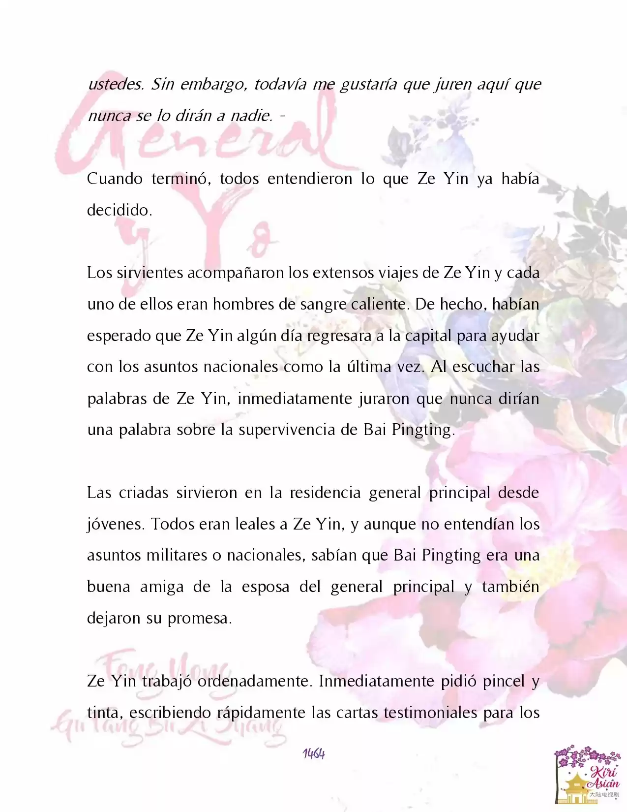 General Y Yo (Novela) - Capítulo 52 - Página 36 - LectorTMOo