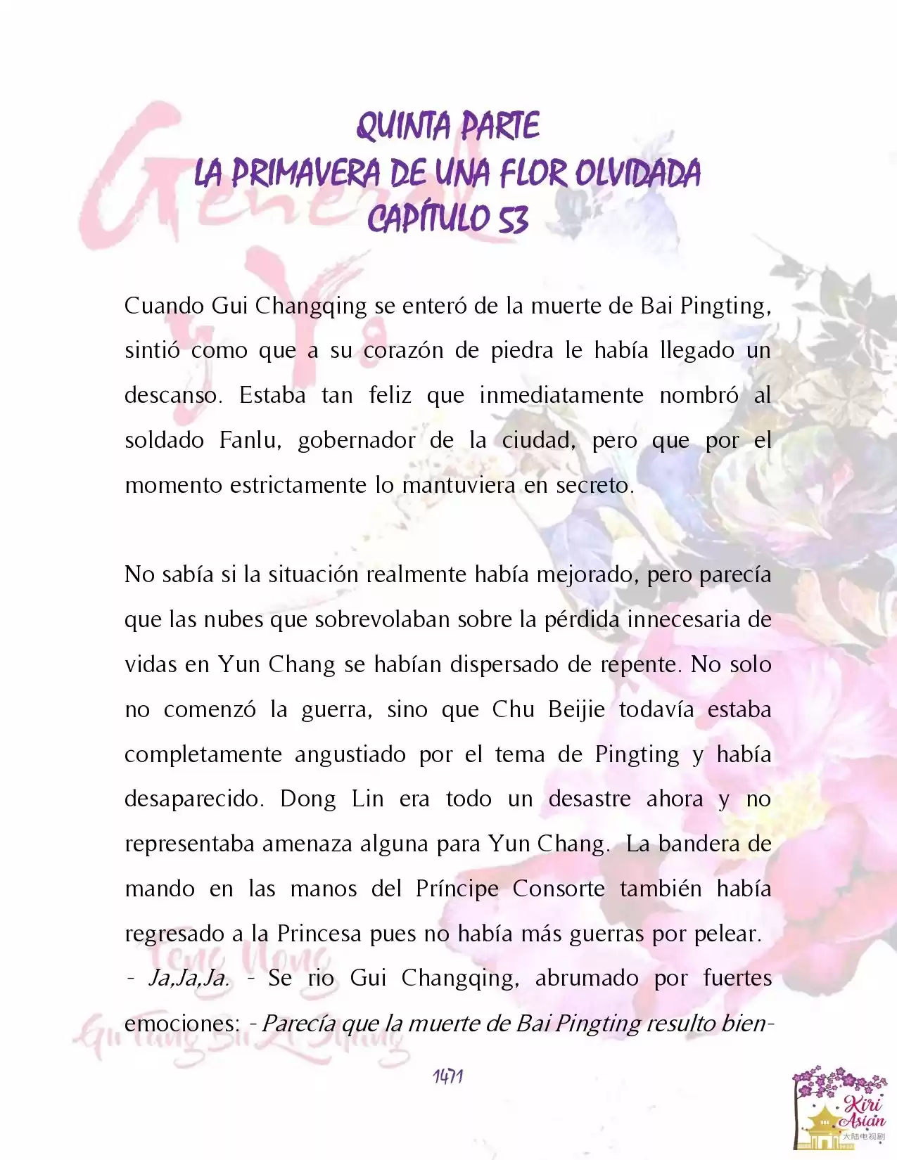 General Y Yo (Novela) - Capítulo 53 - Página 3 - LectorTMOo