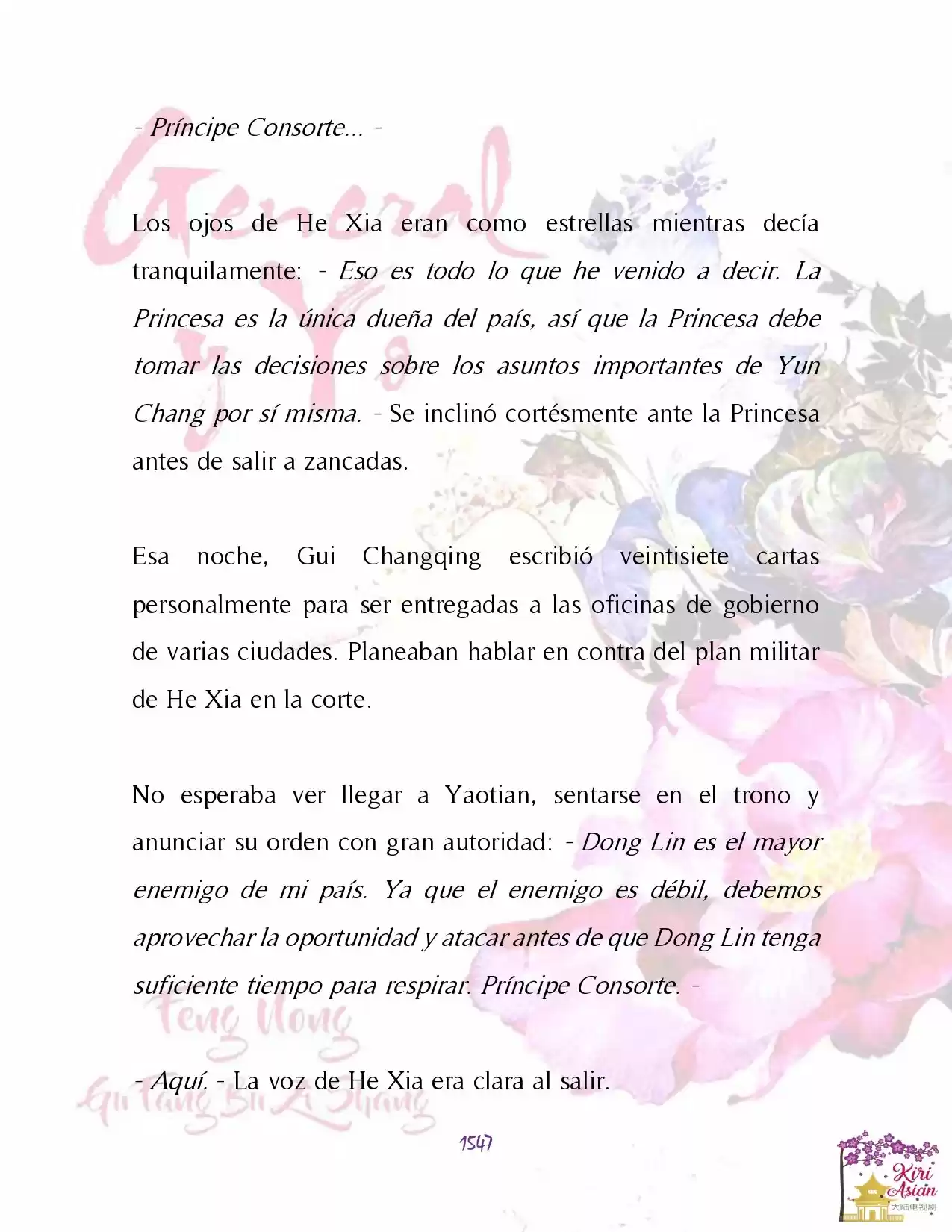 General Y Yo (Novela) - Capítulo 55 - Página 18 - LectorTMOo