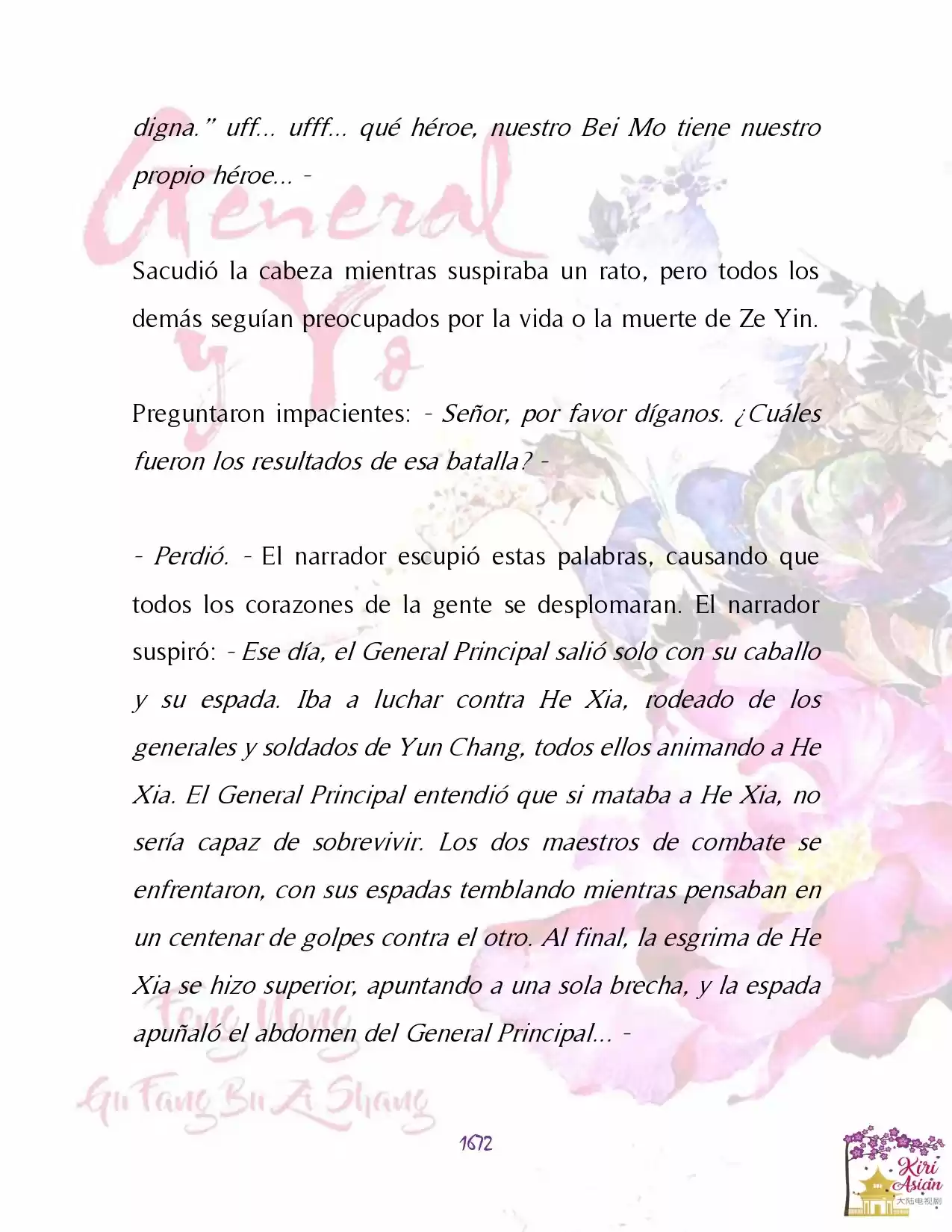 General Y Yo (Novela) - Capítulo 59 - Página 18 - LectorTMOo