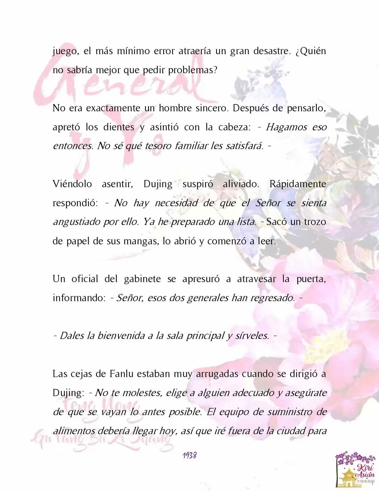 General Y Yo (Novela) - Capítulo 67 - Página 8 - LectorTMOo