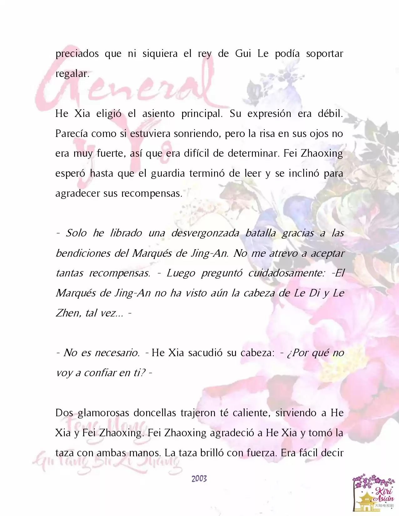 General Y Yo (Novela) - Capítulo 69 - Página 8 - LectorTMOo