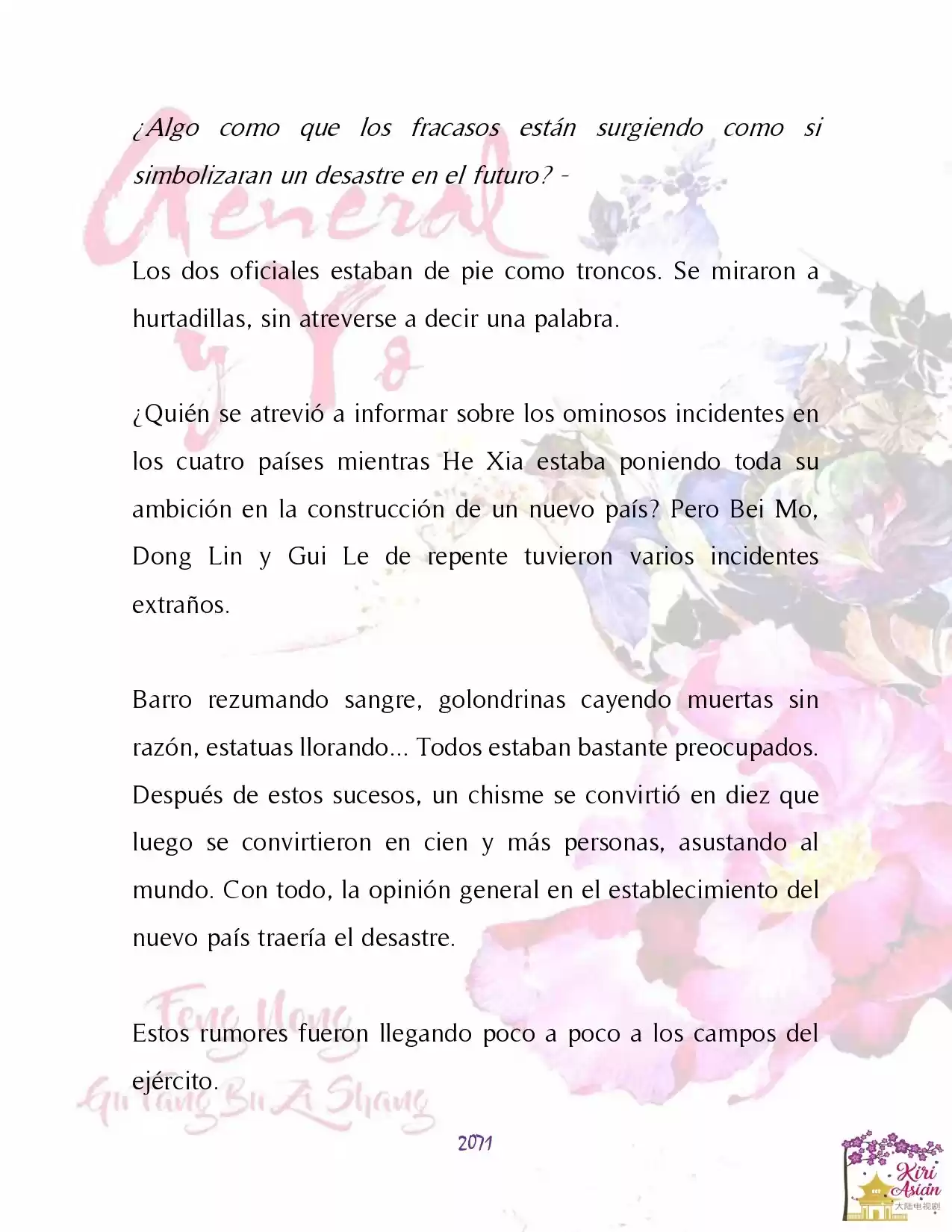 General Y Yo (Novela) - Capítulo 70 - Página 10 - LectorTMOo