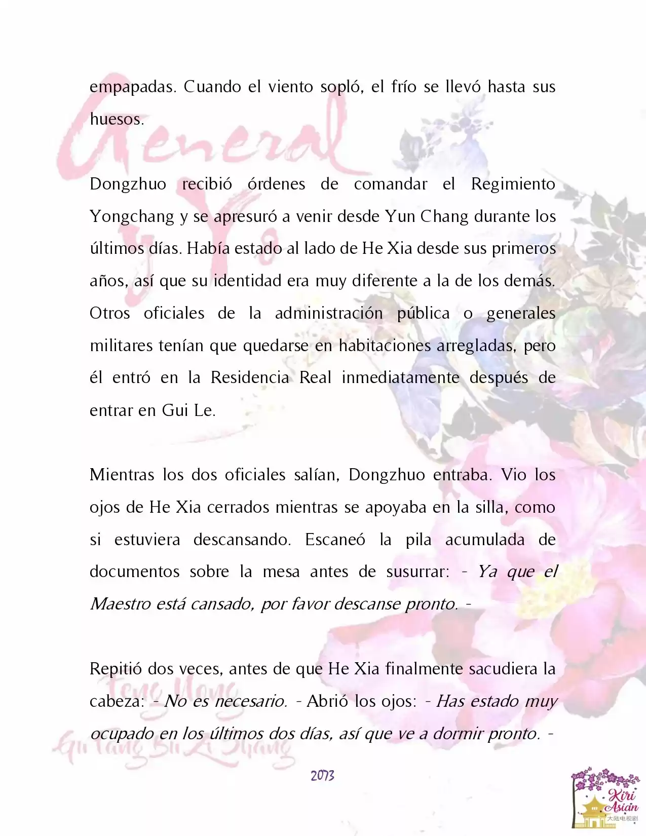 General Y Yo (Novela) - Capítulo 70 - Página 12 - LectorTMOo