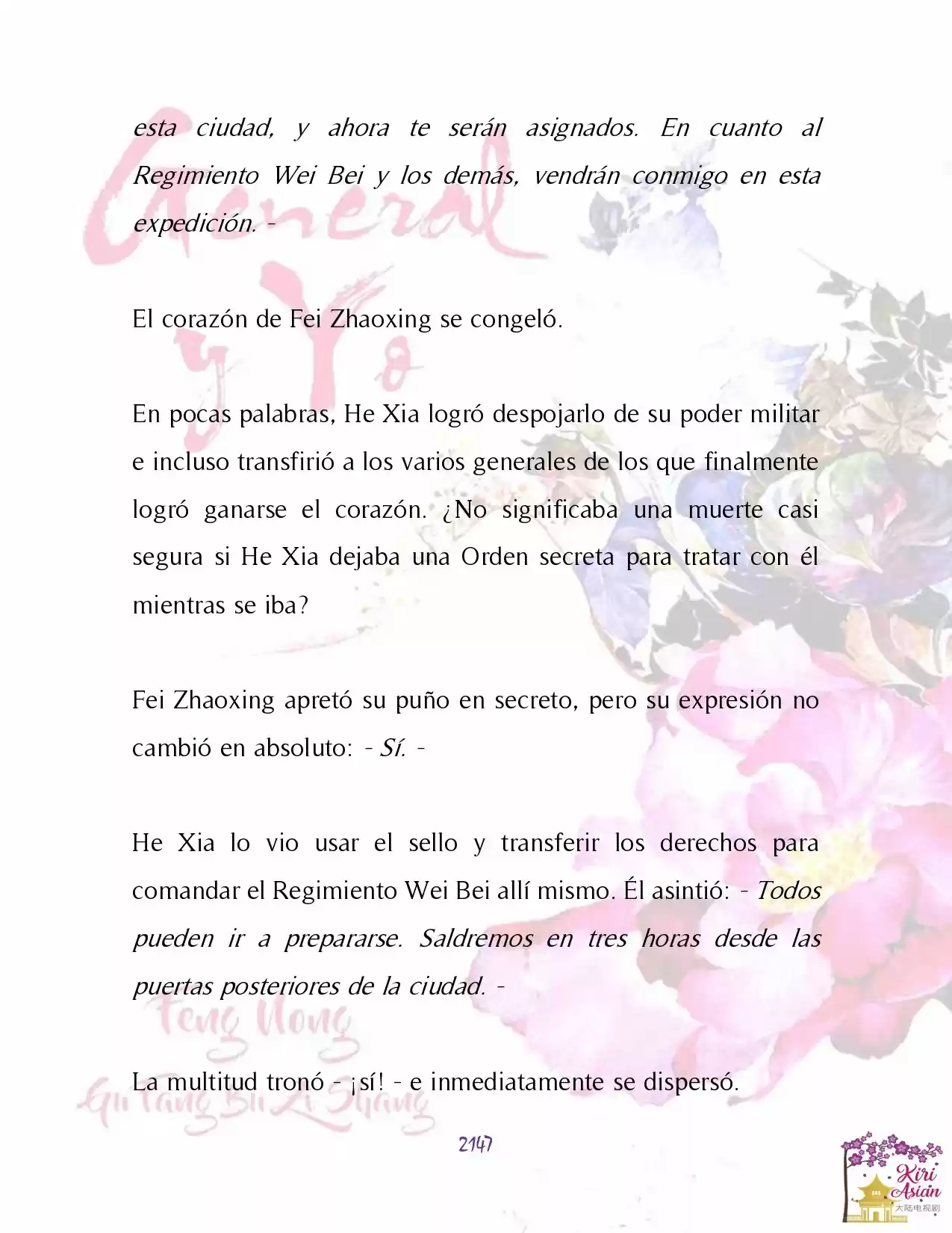 General Y Yo (Novela) - Capítulo 72 - Página 13 - LectorTMOo