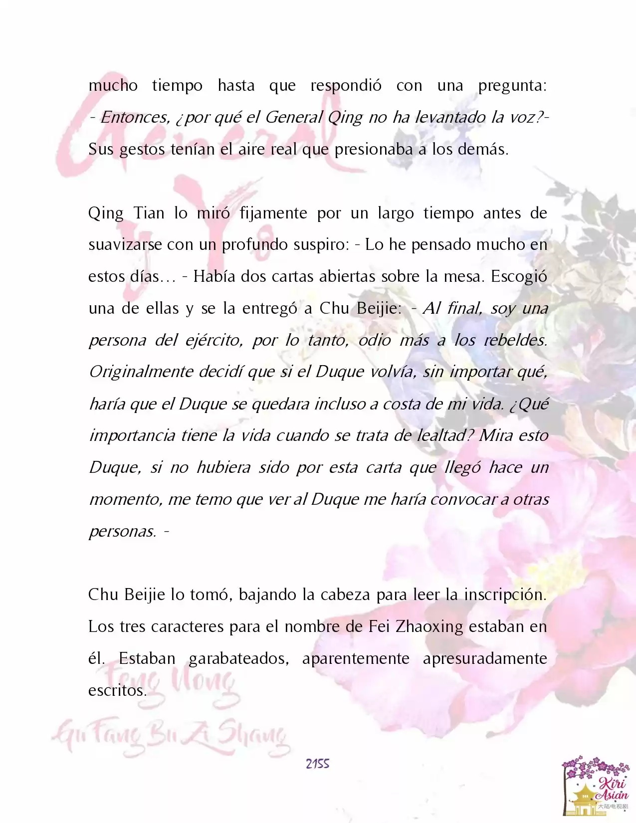 General Y Yo (Novela) - Capítulo 72 - Página 21 - LectorTMOo