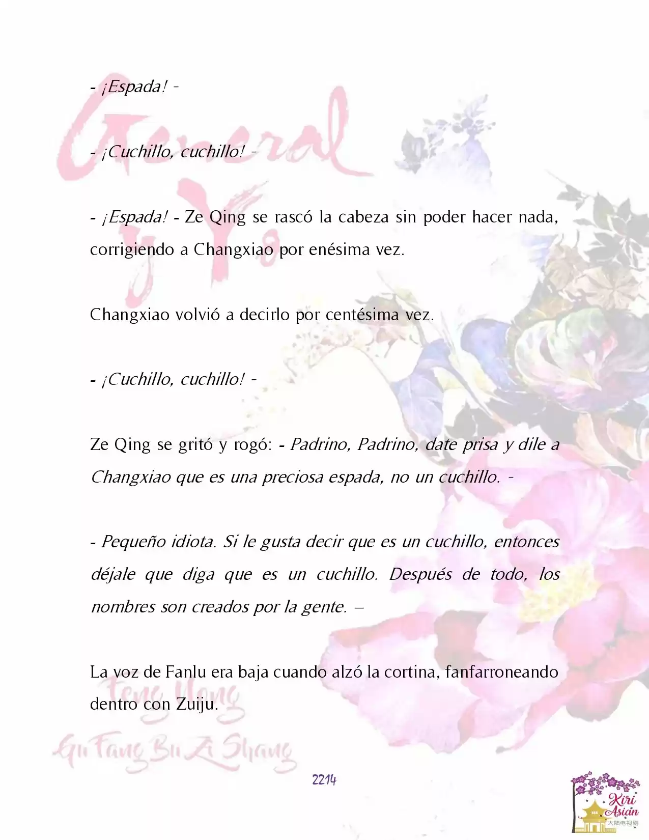 General Y Yo (Novela) - Capítulo 74 - Página 4 - LectorTMOo