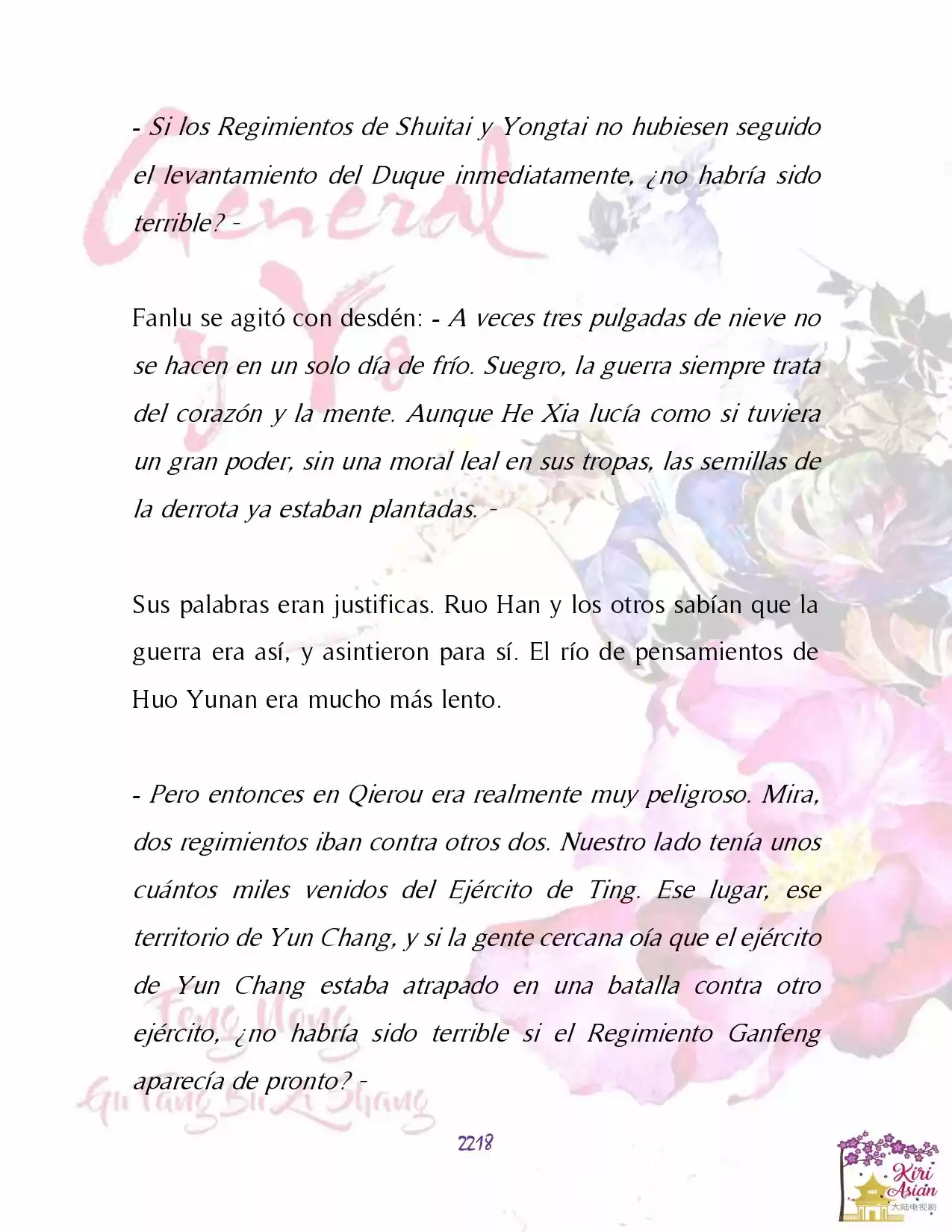 General Y Yo (Novela) - Capítulo 74 - Página 8 - LectorTMOo