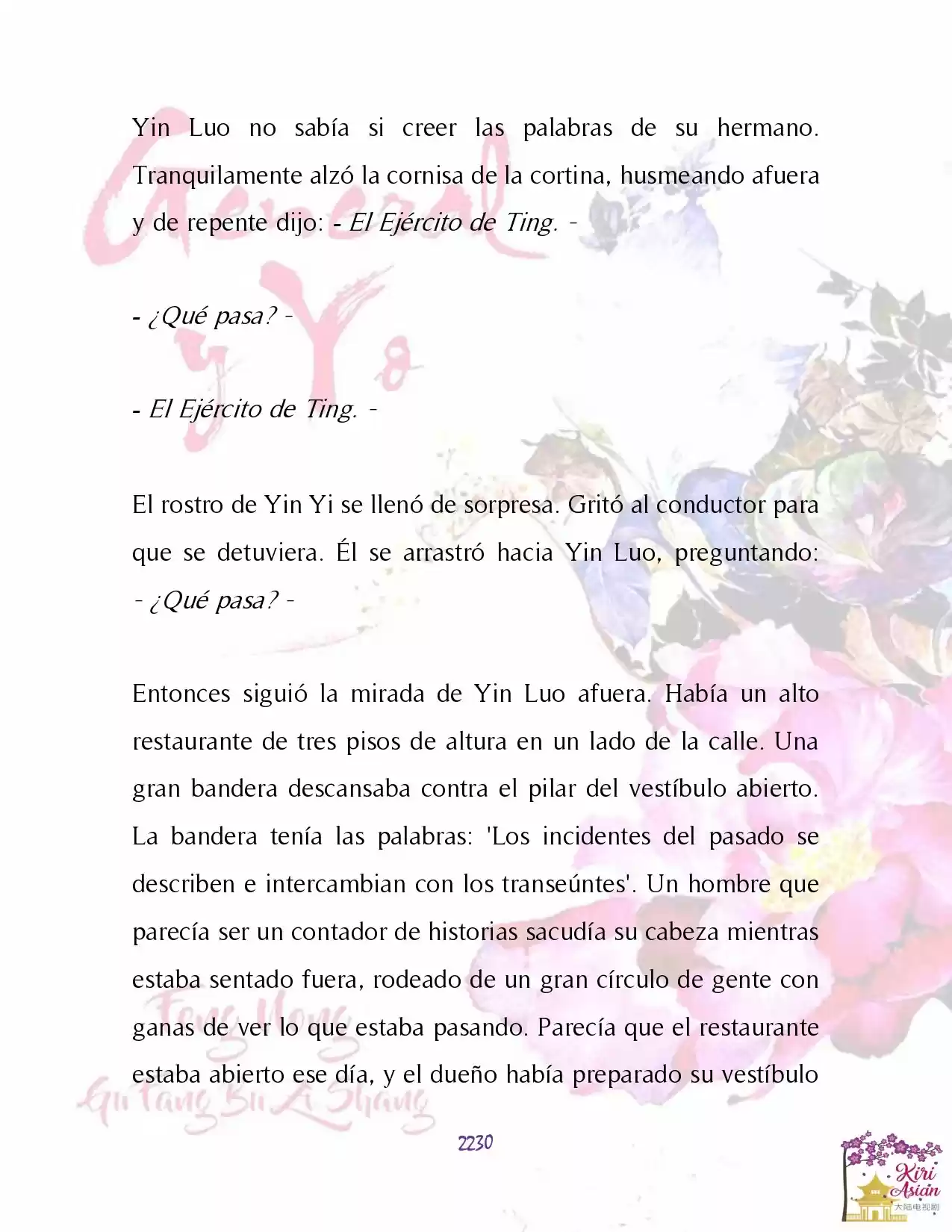 General Y Yo (Novela) - Capítulo 75 - Página 6 - LectorTMOo