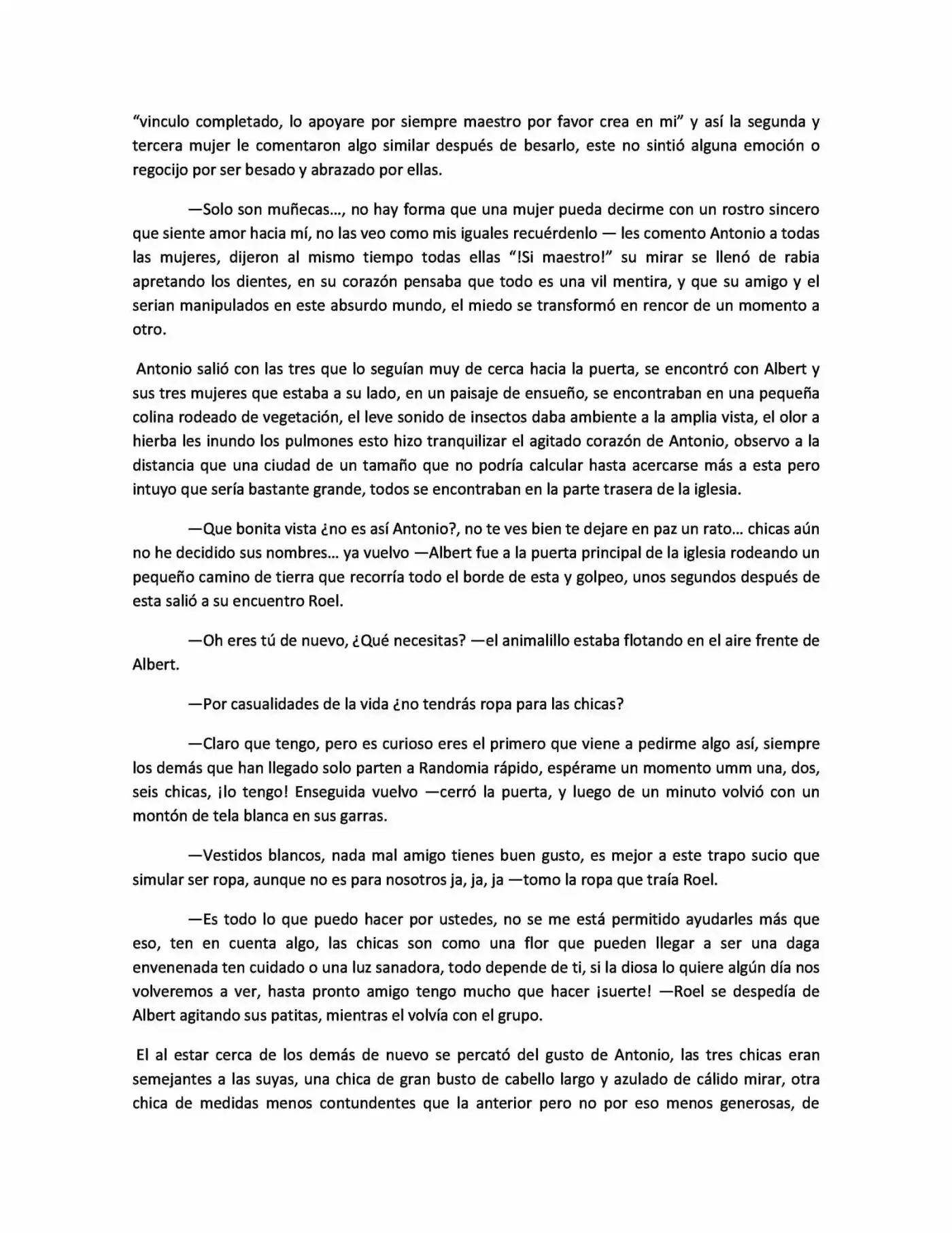 Generics Wars - God's Canvas (Novela) - Capítulo 2 - Página 4 - LectorTMOo