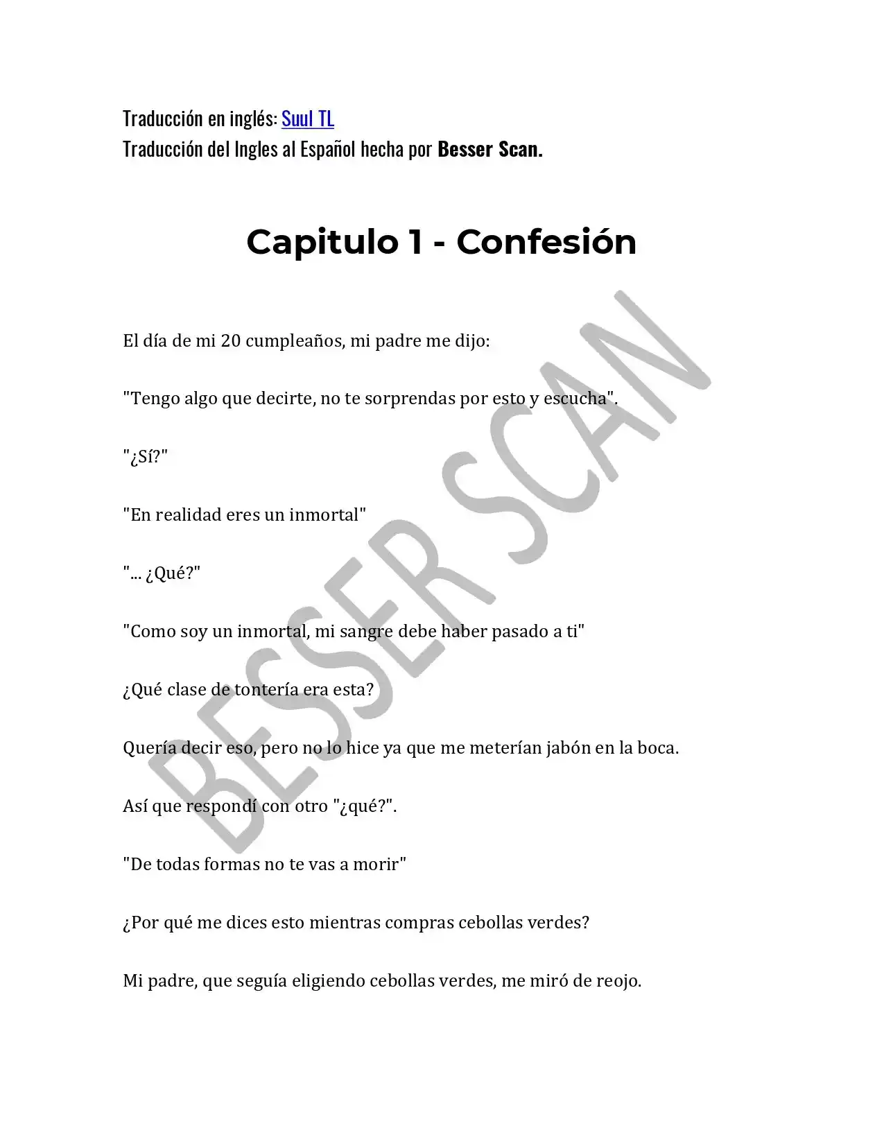 Genio Del Linaje Único (Novela) - Capítulo 1 - Página 1 - LectorTMOo