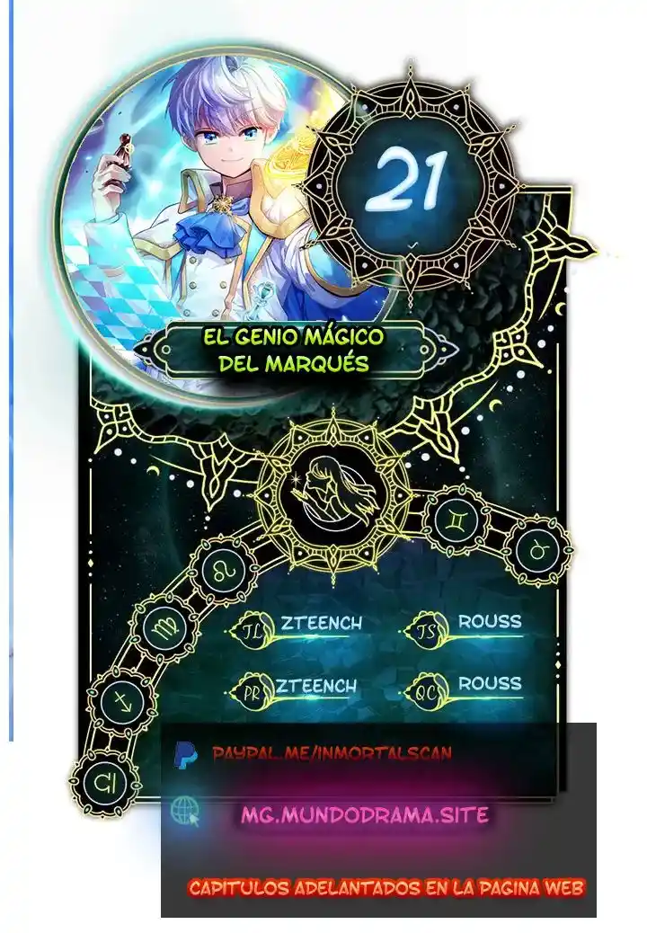 Genio Mágico Del Marqués - Capítulo 21 - Página 1 - LectorTMOo