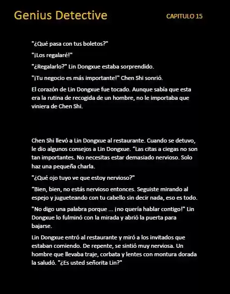 GENIUS DETECTIVE (Novela) - Capítulo 15 - Página 7 - LectorTMOo