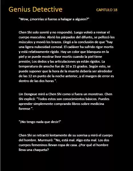 GENIUS DETECTIVE (Novela) - Capítulo 18 - Página 7 - LectorTMOo