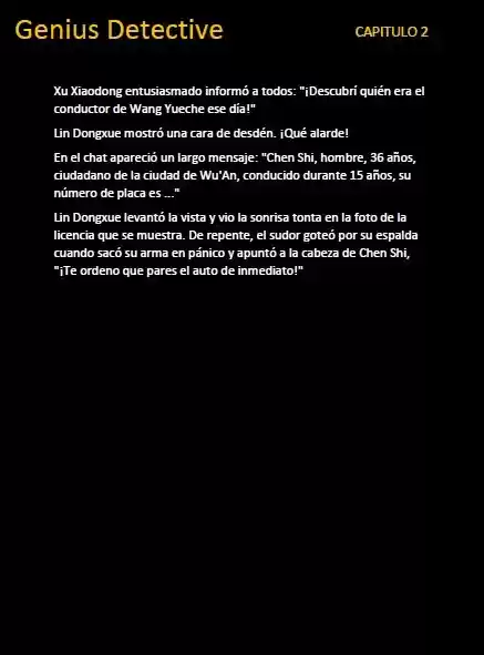 GENIUS DETECTIVE (Novela) - Capítulo 2 - Página 9 - LectorTMOo