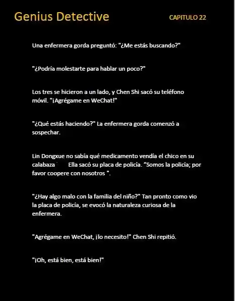 GENIUS DETECTIVE (Novela) - Capítulo 22 - Página 7 - LectorTMOo