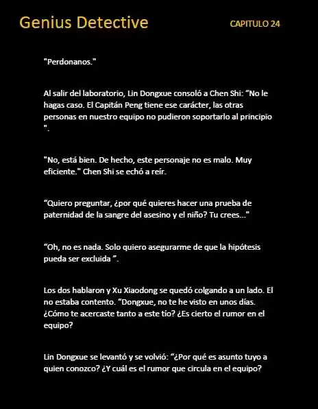 GENIUS DETECTIVE (Novela) - Capítulo 24 - Página 7 - LectorTMOo