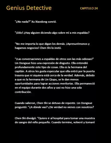 GENIUS DETECTIVE (Novela) - Capítulo 24 - Página 8 - LectorTMOo