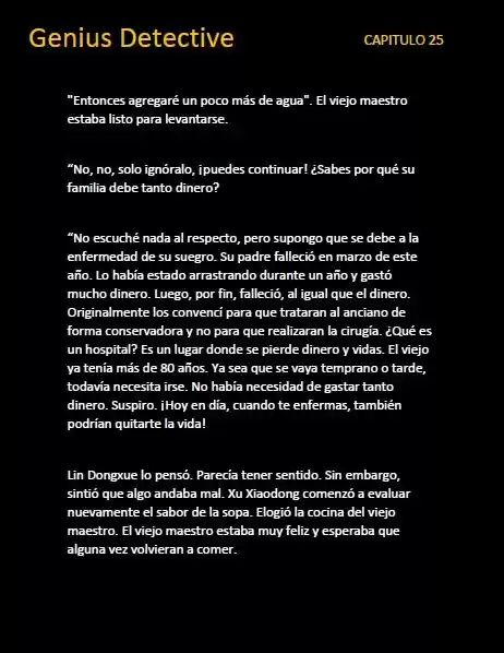GENIUS DETECTIVE (Novela) - Capítulo 25 - Página 6 - LectorTMOo