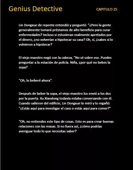GENIUS DETECTIVE (Novela) - Capítulo 25 - Página 7 - LectorTMOo