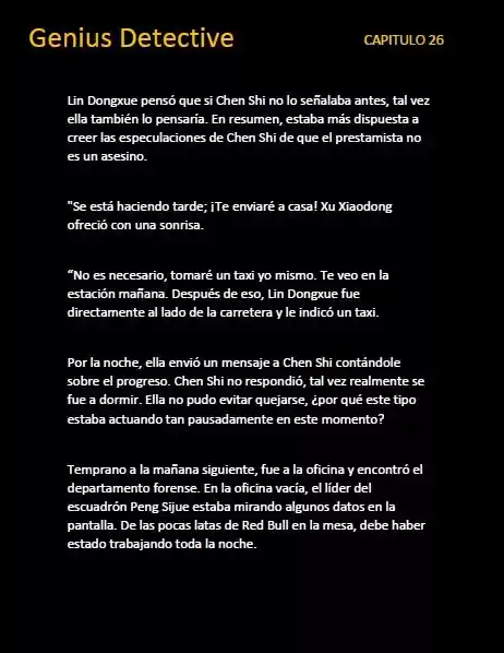 GENIUS DETECTIVE (Novela) - Capítulo 26 - Página 7 - LectorTMOo