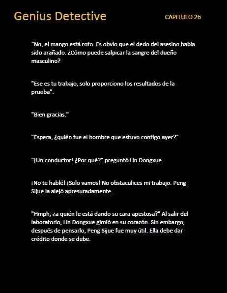 GENIUS DETECTIVE (Novela) - Capítulo 26 - Página 9 - LectorTMOo
