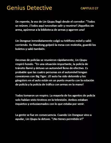 GENIUS DETECTIVE (Novela) - Capítulo 27 - Página 7 - LectorTMOo