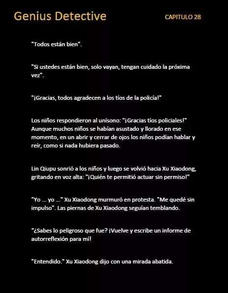 GENIUS DETECTIVE (Novela) - Capítulo 28 - Página 6 - LectorTMOo