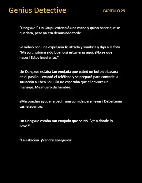 GENIUS DETECTIVE (Novela) - Capítulo 29 - Página 4 - LectorTMOo