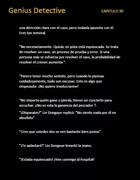 GENIUS DETECTIVE (Novela) - Capítulo 30 - Página 7 - LectorTMOo