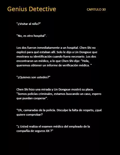 GENIUS DETECTIVE (Novela) - Capítulo 30 - Página 8 - LectorTMOo