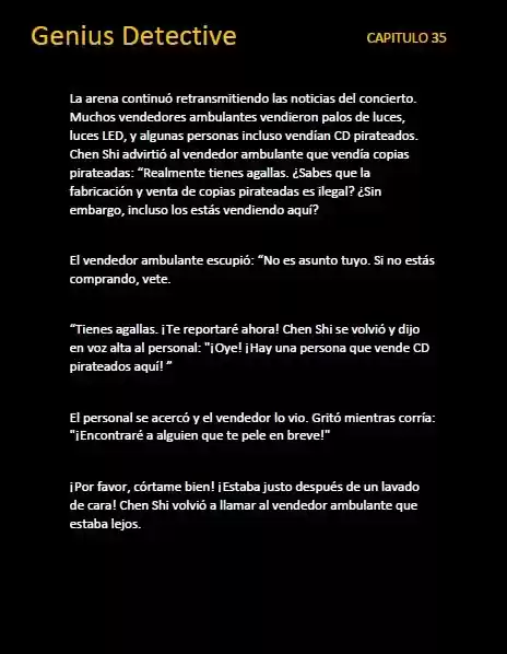 GENIUS DETECTIVE (Novela) - Capítulo 35 - Página 7 - LectorTMOo