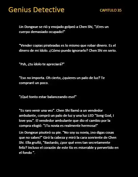 GENIUS DETECTIVE (Novela) - Capítulo 35 - Página 8 - LectorTMOo