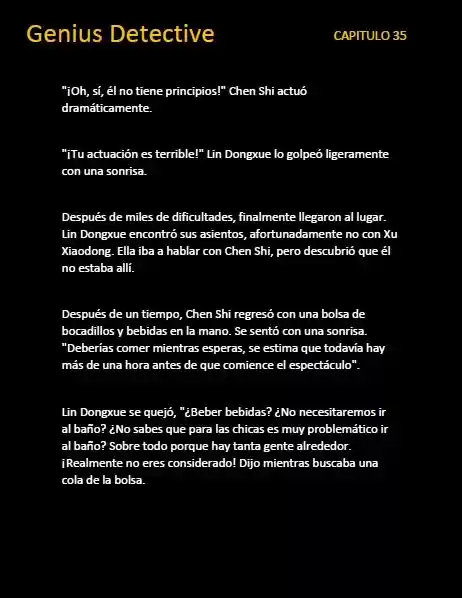 GENIUS DETECTIVE (Novela) - Capítulo 35 - Página 10 - LectorTMOo