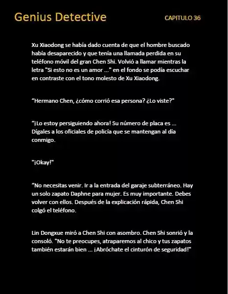 GENIUS DETECTIVE (Novela) - Capítulo 36 - Página 7 - LectorTMOo