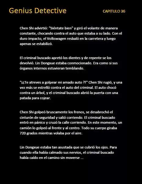 GENIUS DETECTIVE (Novela) - Capítulo 36 - Página 10 - LectorTMOo