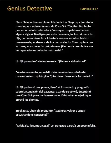 GENIUS DETECTIVE (Novela) - Capítulo 37 - Página 5 - LectorTMOo