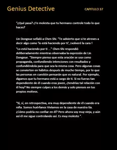 GENIUS DETECTIVE (Novela) - Capítulo 37 - Página 6 - LectorTMOo